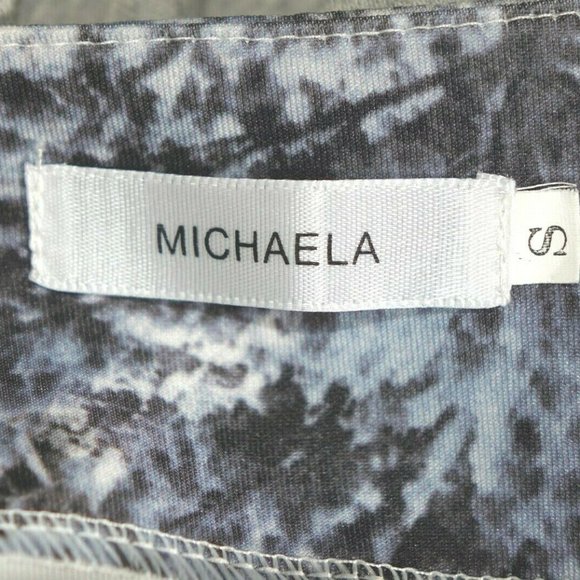 Michaela Faux Wrap Mini Skirt Tree Graphics Size S - Picture 8 of 8